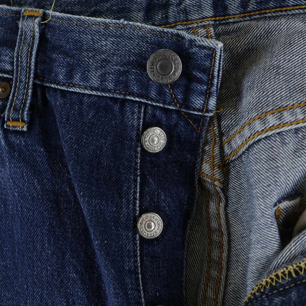 Levi's(リーバイス) 90S 501XX バレンシア工場 USA製 1955年モデル復刻 ボタンフライデニムパンツ インディゴ