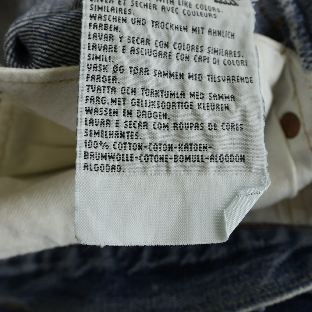 Levi's(リーバイス) 90S 501XX バレンシア工場 USA製 1955年モデル復刻 ボタンフライデニムパンツ インディゴ