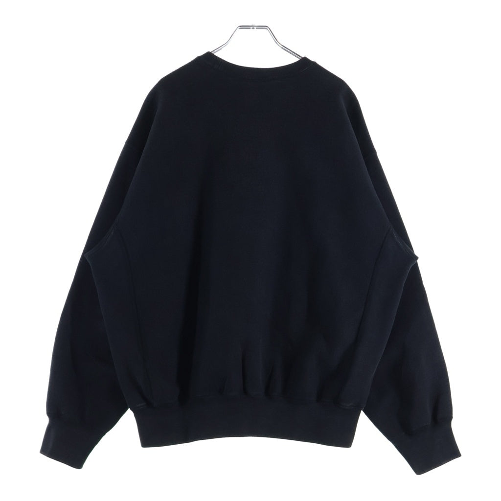 SUPREME(シュプリーム) 25SS Washed Box Logo Crewneck ボックスロゴ クルーネックスウェットトレーナー ブラック