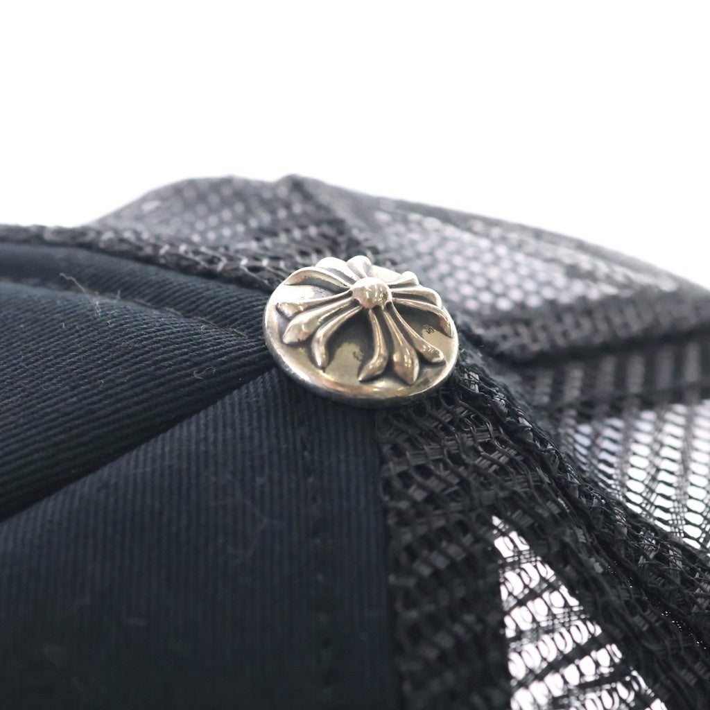 CHROME HEARTS(クロムハーツ) ×MATTY BOY CHOMPER TRUCKER CAP マッティボーイ チョンパー ロゴ刺繍 メッシュ トラッカーキャップ 帽子 ブラック