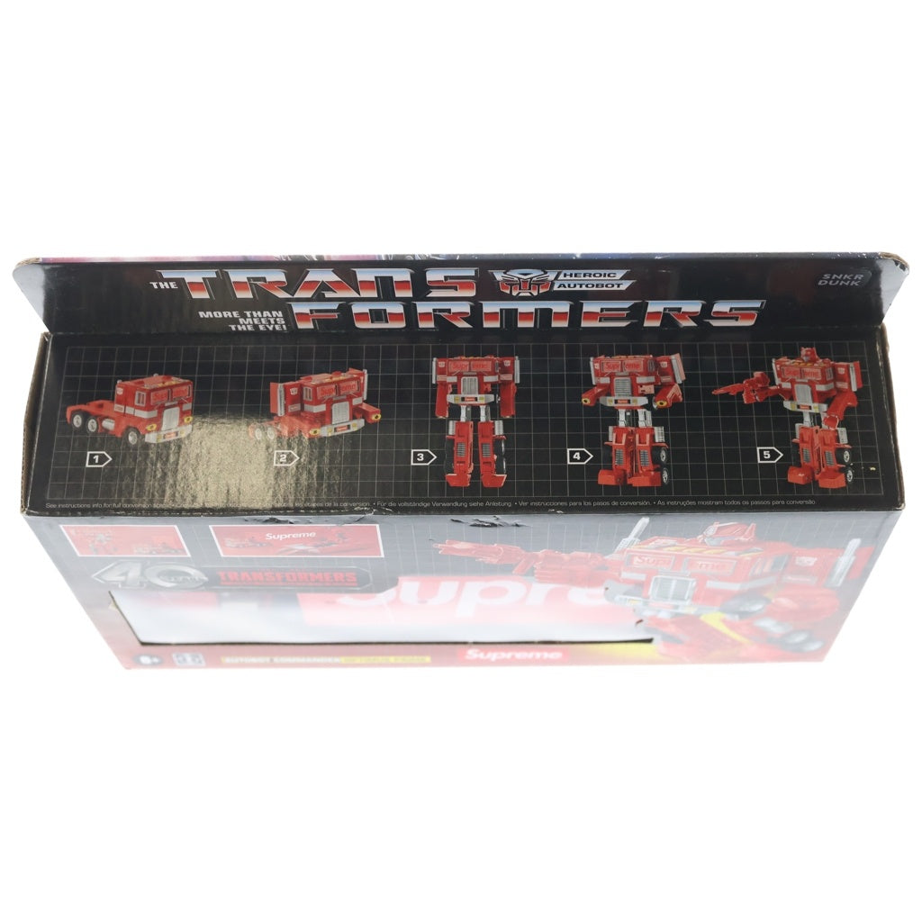 SUPREME(シュプリーム) 25SS Transformers G1 Optimus Prime Figure トランスフォーマー G1 オプティマスプライム フィギュア 人形 レッド