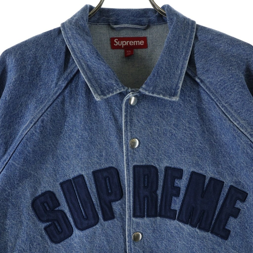 SUPREME(シュプリーム) 25SS Arc Denim Coaches Jacket アークロゴデニムコーチジャケット インディゴ
