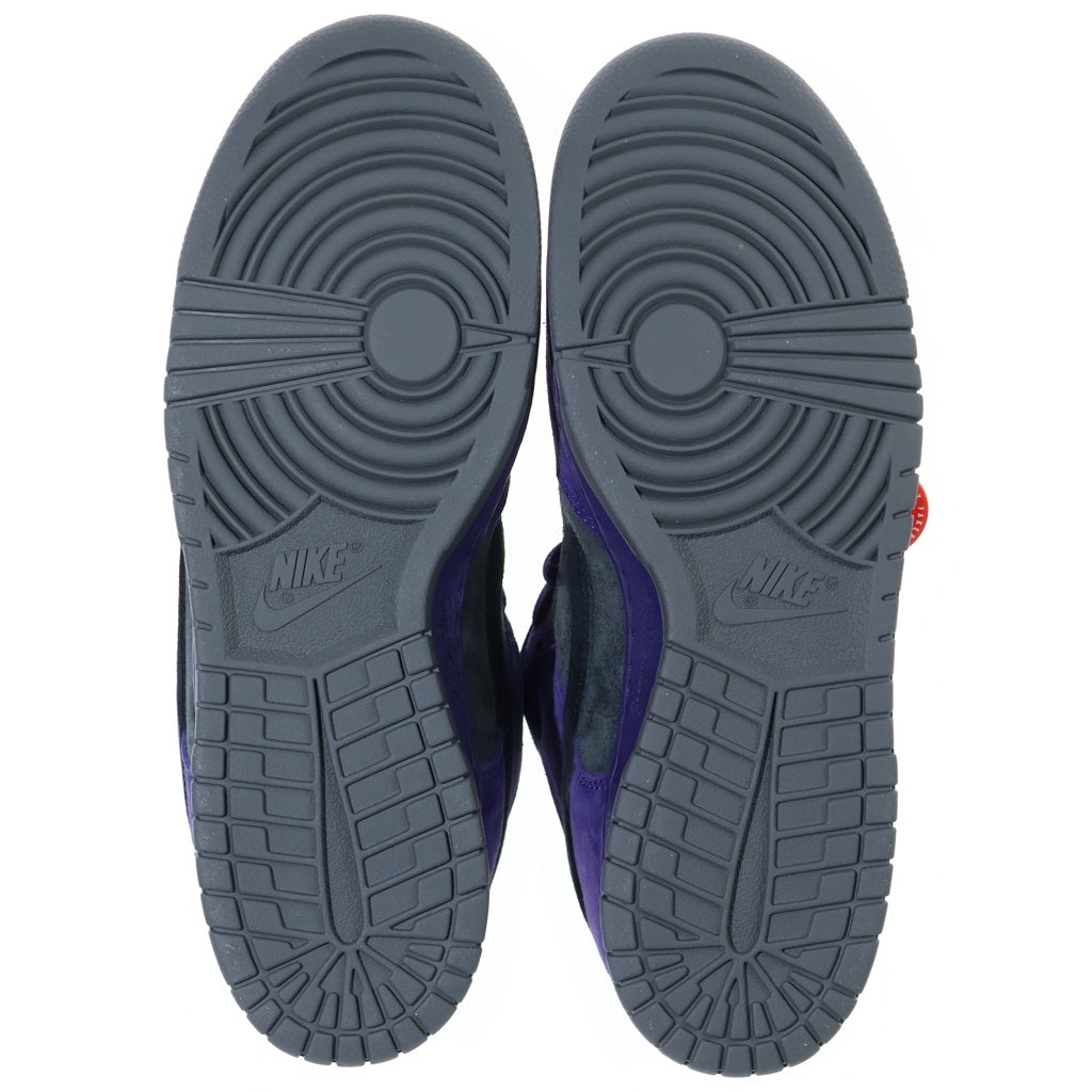 NIKE SB(ナイキエスビー) ×Supreme Dunk Low HQ8487-500 シュプリーム ダンク ローカットスニーカー パープル/ブラック US8.5/26.5cm