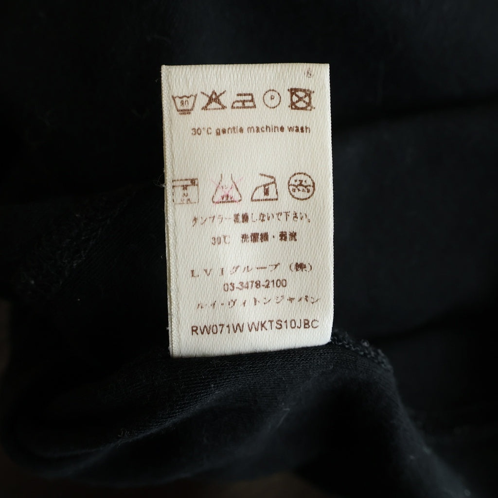 LOUIS VUITTON(ルイヴィトン) 07SS チャーム付き ノースリーブ タンクトップ レディース ブラック ※ チャーム欠損