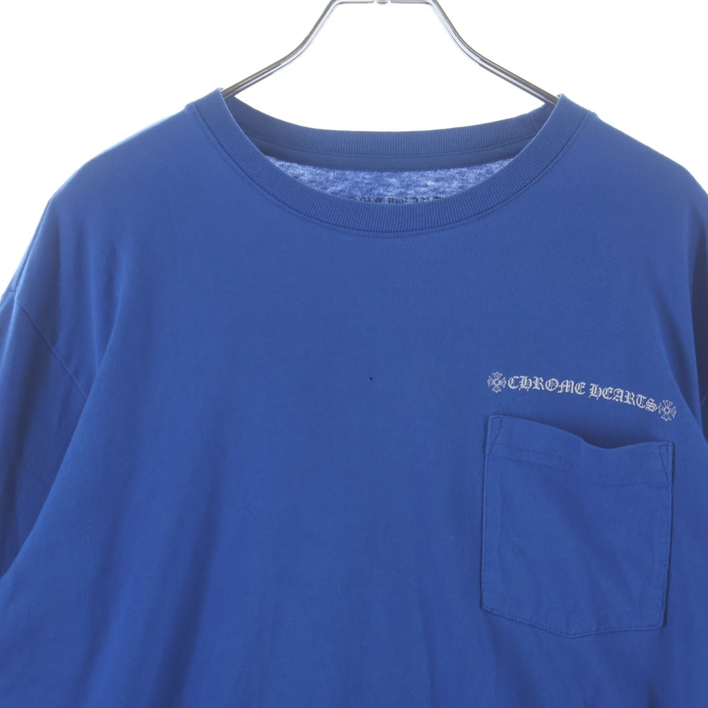 CHROME HEARTS(クロムハーツ) ×MATTY BOY PPO SPACE TEE マッティーボーイ スペース クルーネック 長袖Tシャツ カットソー ブルー