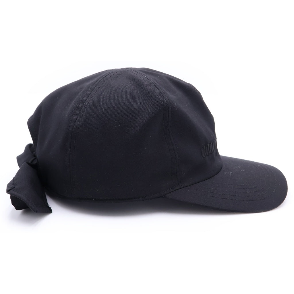 COOTIE PRODUCTIONS(クーティー プロダクションズ) 25SS Comfort Merino Saxony 6 Panel Tie Cap コンフォートメリノザクセン 6パネルタイキャップ 帽子 ブラック