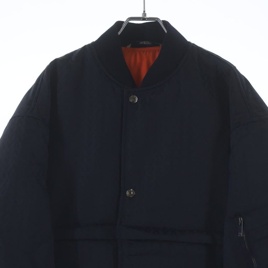 VALENTINO(ヴァレンティノ) Vロゴ ナイロンボンバージャケット ネイビー WV3CIH807HF