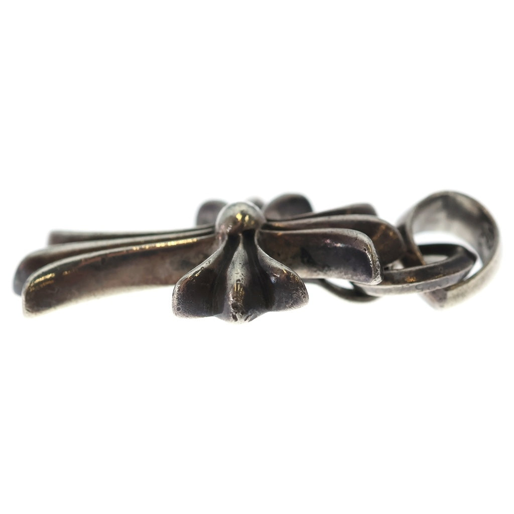 CHROME HEARTS(クロムハーツ) CH CRS SML W/BALE Wベイル スモールCHクロス ペンダントトップ シルバー BCA218