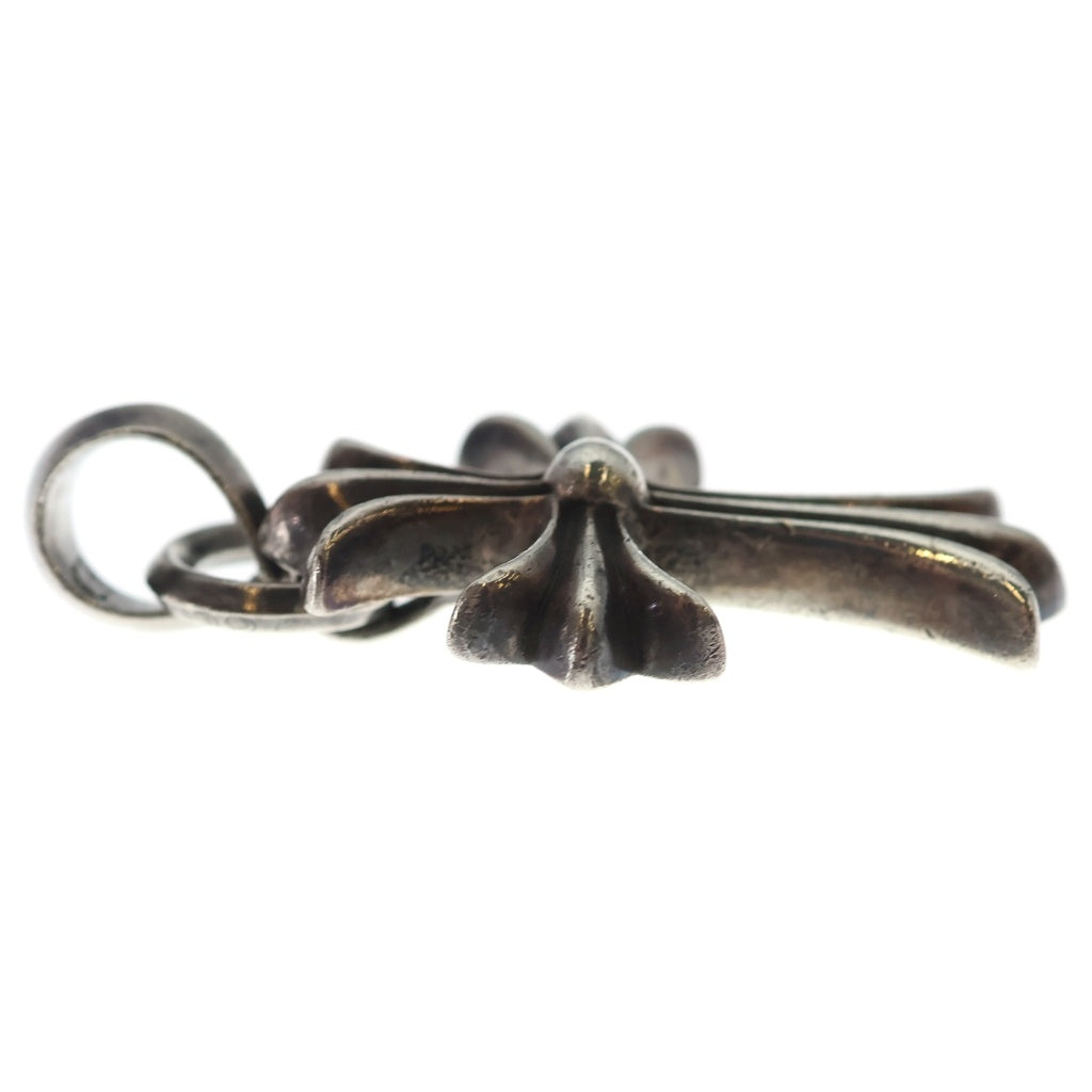 CHROME HEARTS(クロムハーツ) CH CRS SML W/BALE Wベイル スモールCHクロス ペンダントトップ シルバー BCA218