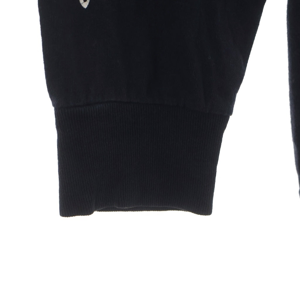 CHROME HEARTS(クロムハーツ) OLD HORSE SHOE L/S TEE オールド ホースシュー ロゴプリント ロングスリーブ クルーネック長袖ポケットTシャツ カットソー ブラック