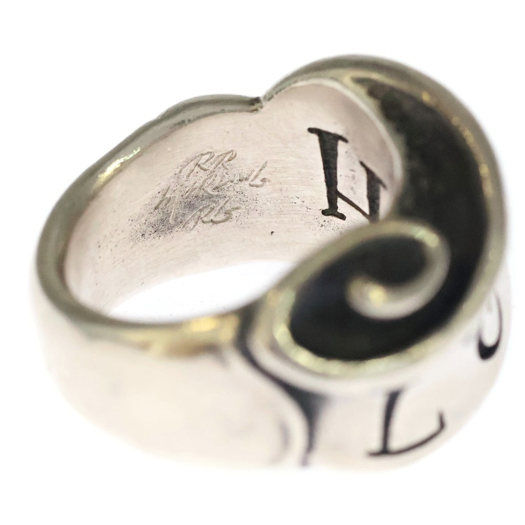 RAT RACE(ラットレース) Message on Ribbon Ring LOVE メッセージ リボン ラブ リング シルバー