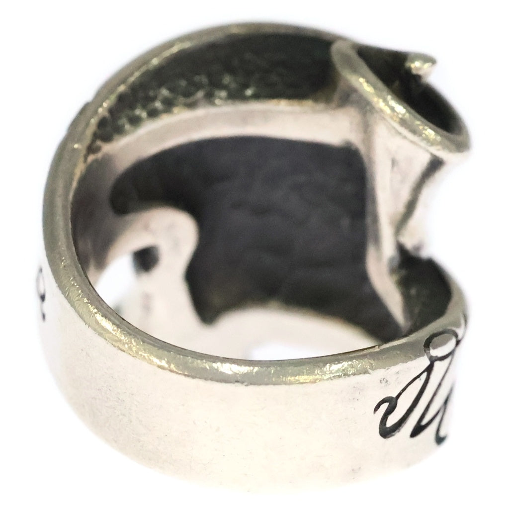 RAT RACE(ラットレース) Message On Ribbon Ring Give No Take No メッセージ リボン ギブノー テイクノー リング シルバー