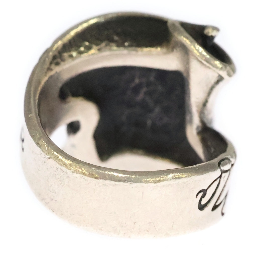 RAT RACE(ラットレース) Message On Ribbon Ring Give No Take No メッセージ リボン ギブノー テイクノー リング シルバー