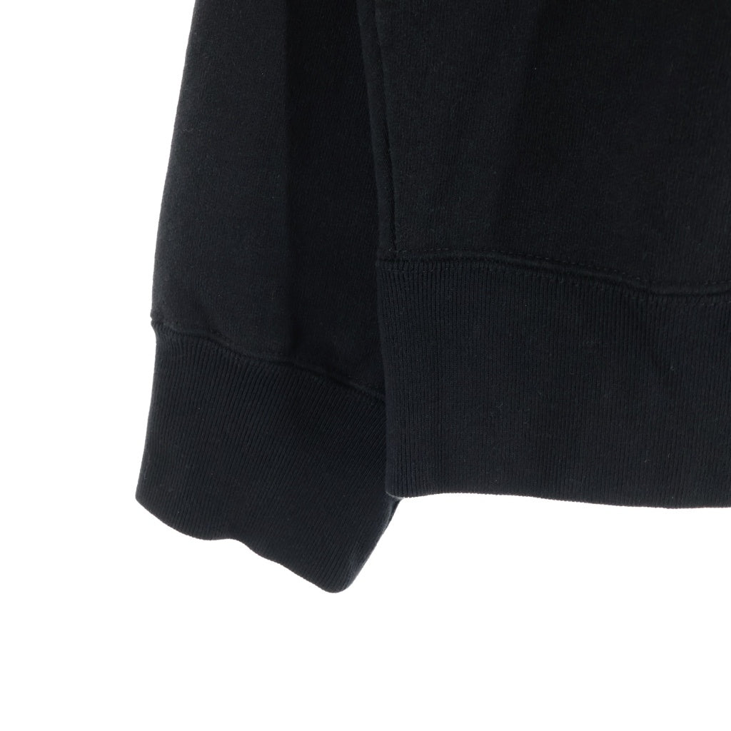 SUPREME(シュプリーム) 23AW 25AW Satin Applique Hooded Sweatshirt サテンアップリケフーディー プルオーバーパーカー ブラック