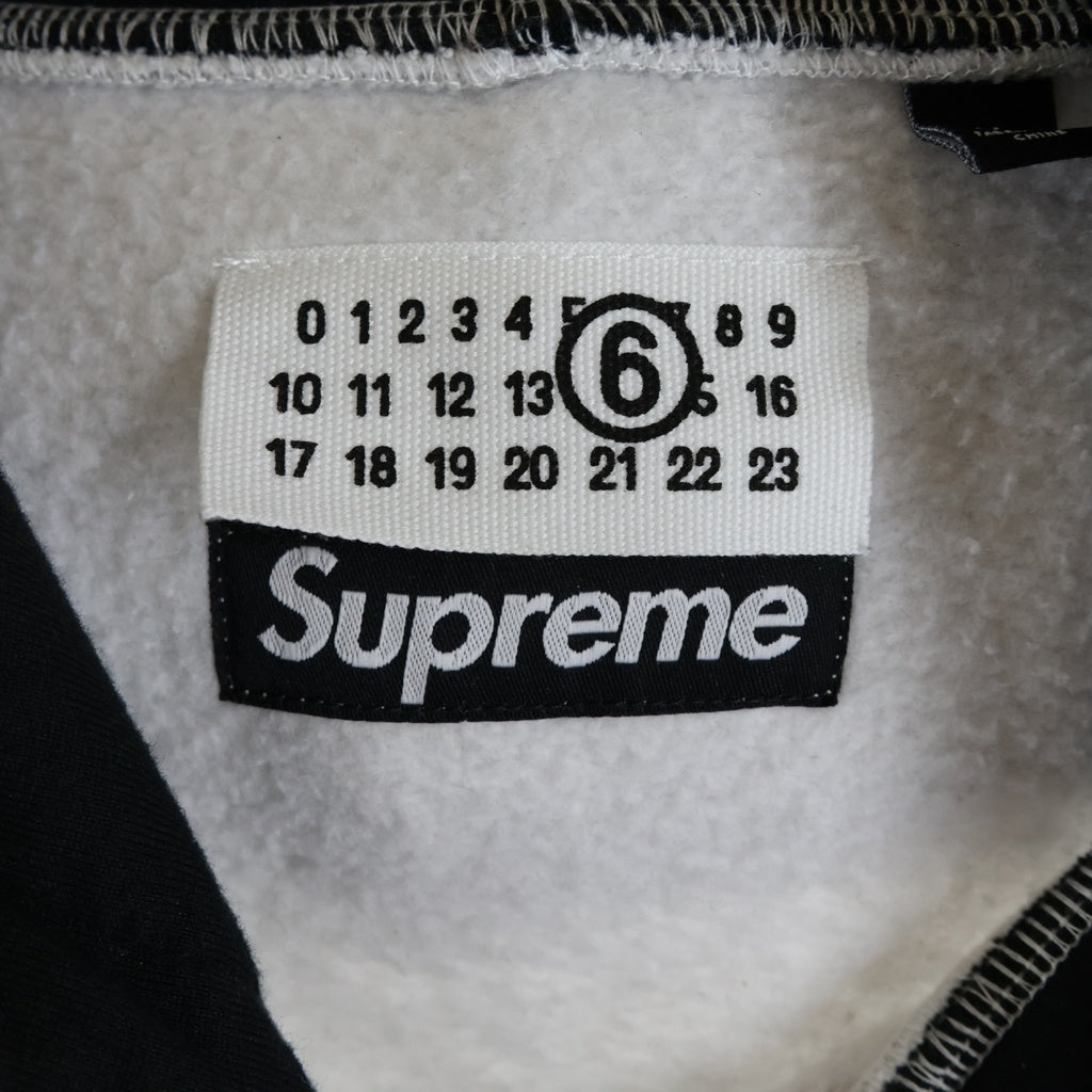 週末価格　正規タグ類レシート付き　24ss Supreme マルジェラ パーカー SUPREME(シュプリーム) 24SS ×MM6 Masion Margiela Zip Up Hooded
