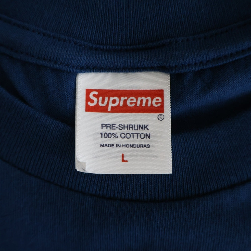 SUPREME(シュプリーム) 24AW Liberty Tee リバティー フロントプリント半袖Tシャツ カットソー インディゴ