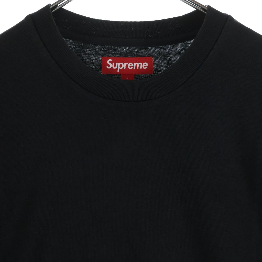 SUPREME(シュプリーム) 24AW Old English L/S Top オールドイングリッシュ 長袖Tシャツ カットソー ブラック