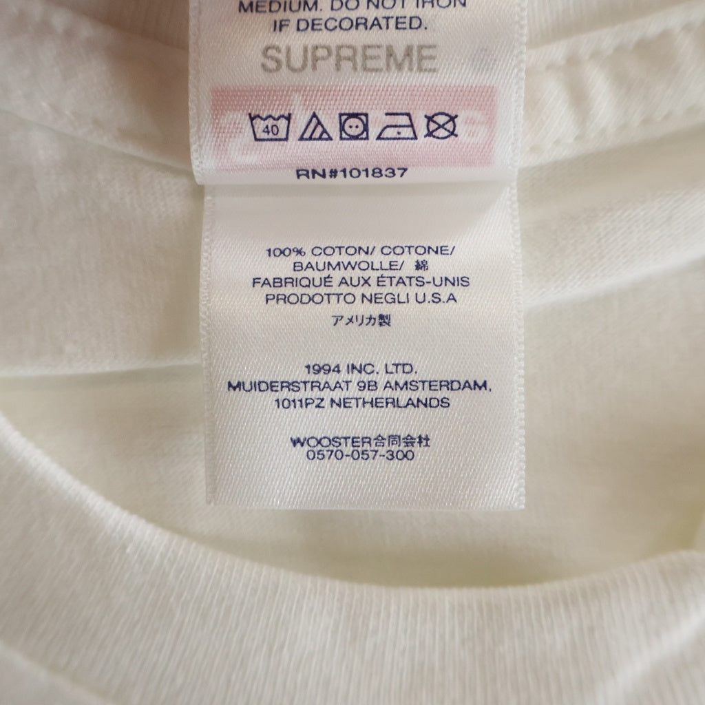 SUPREME(シュプリーム) 24SS Futura Box Logo Tee フューチュラ ボックスロゴ 半袖Tシャツ カットソー ホワイト