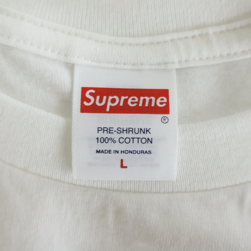 SUPREME(シュプリーム) 25AW Stick Tee スティック フロントプリント半袖Tシャツ カットソー ホワイト