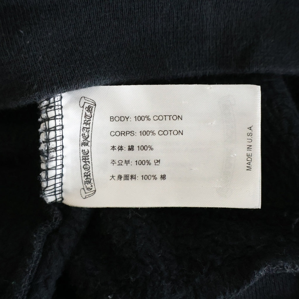 CHROME HEARTS(クロムハーツ) HORSESHOE PULLOVER HOODIE ホースシュー オンライン限定 プルオーバーフーディー パーカー ブラック/レッド
