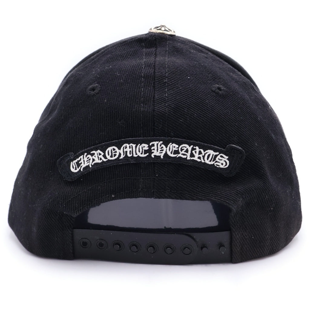 CHROME HEARTS(クロムハーツ) CH SCROLL CAP スクロール刺繍 キャップ ブラック