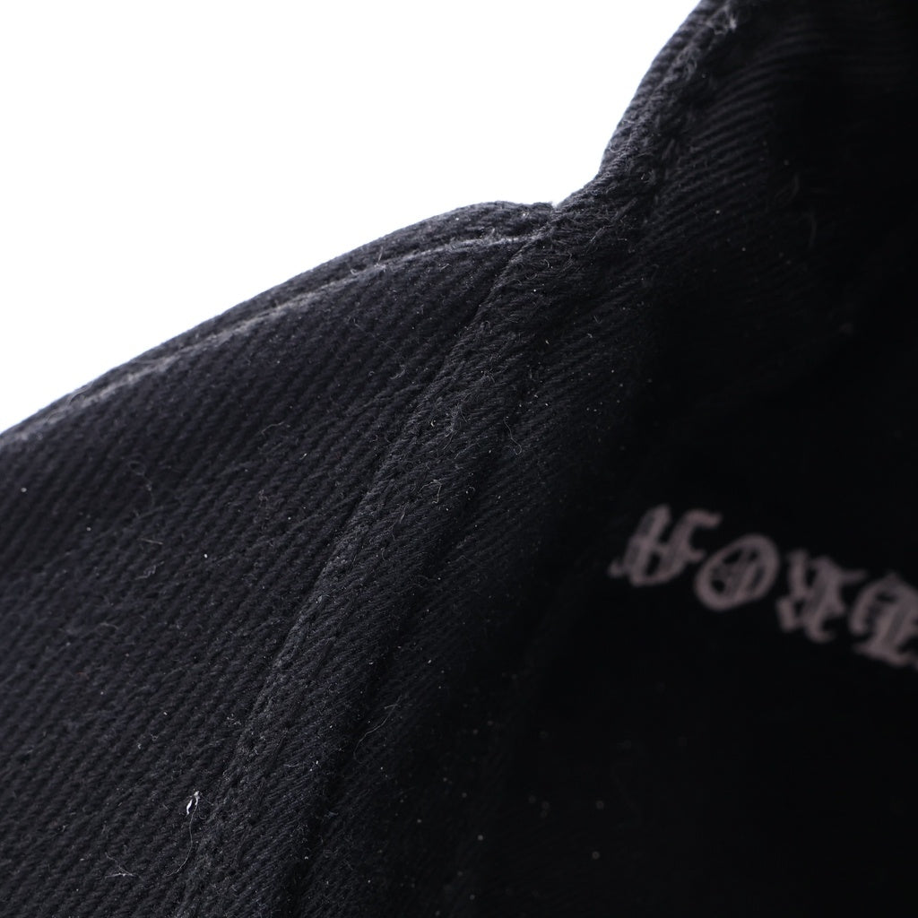CHROME HEARTS(クロムハーツ) CH SCROLL CAP スクロール刺繍 キャップ ブラック
