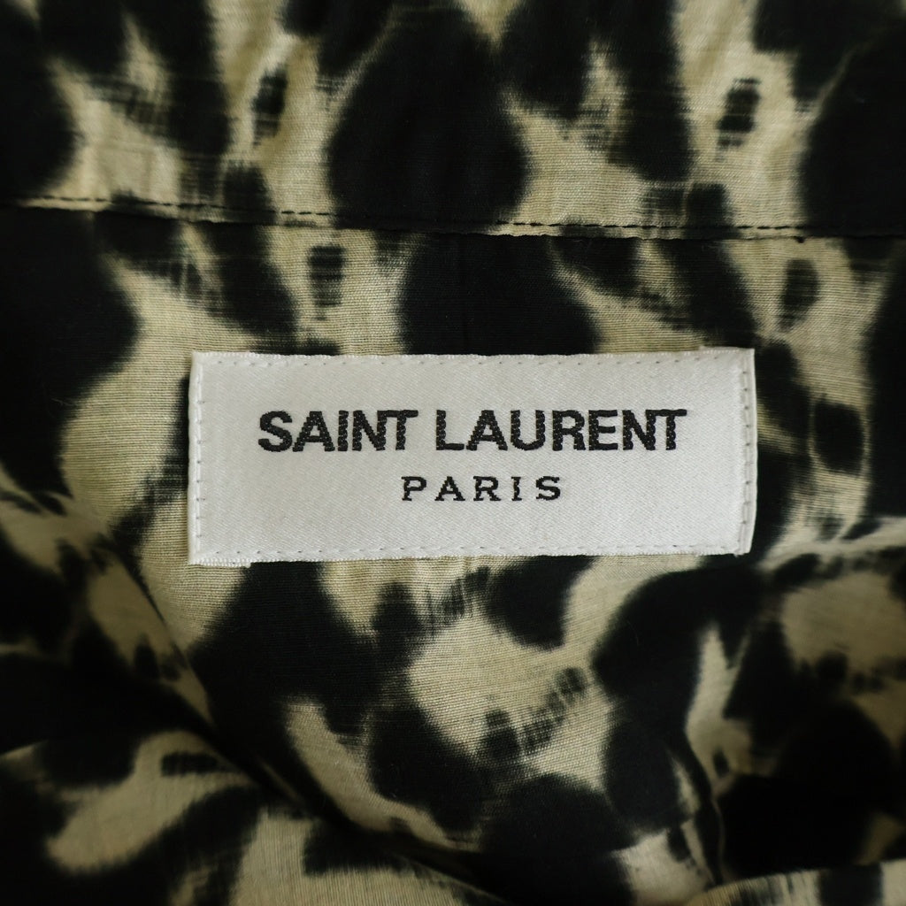 SAINT LAURENT PARIS(サンローランパリ) 22SS レーヨンシルク半袖シャツ マルチカラー 601070 Y2G02