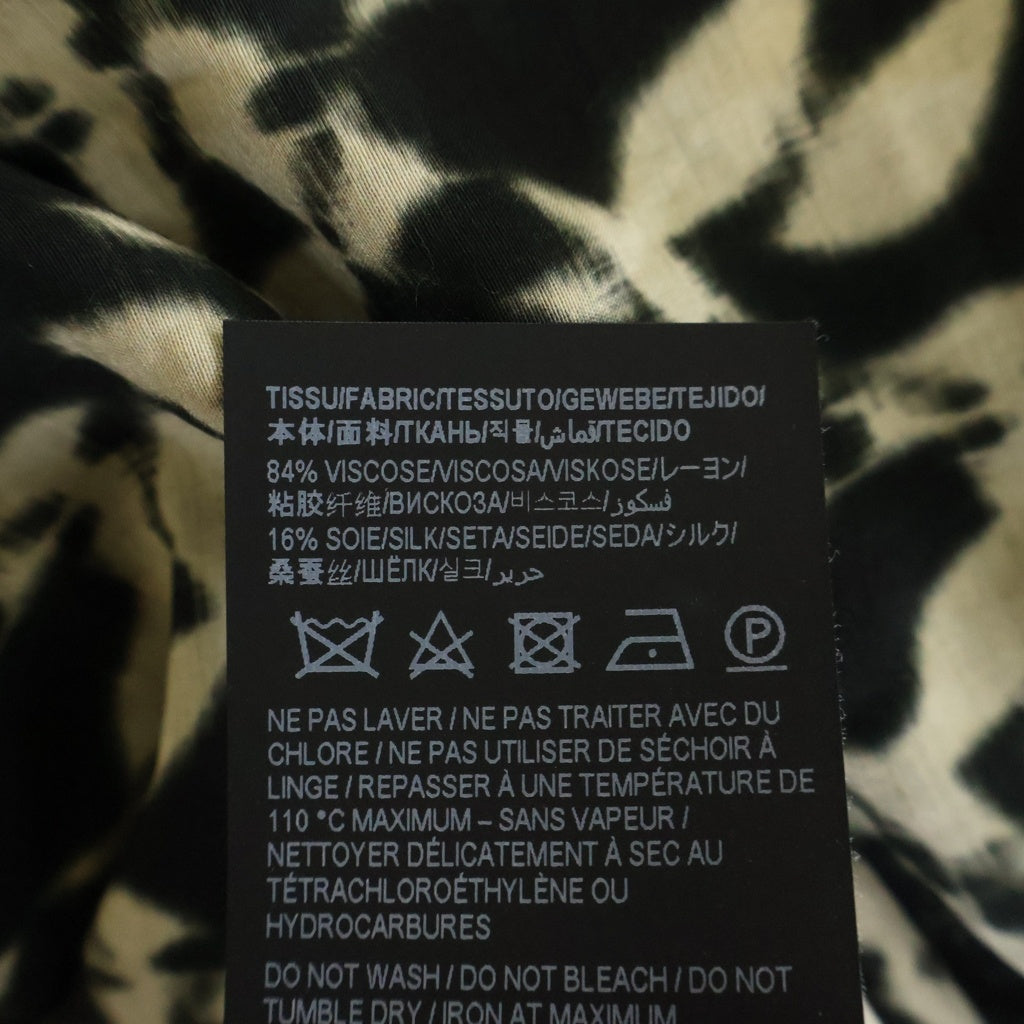 SAINT LAURENT PARIS(サンローランパリ) 22SS レーヨンシルク半袖シャツ マルチカラー 601070 Y2G02