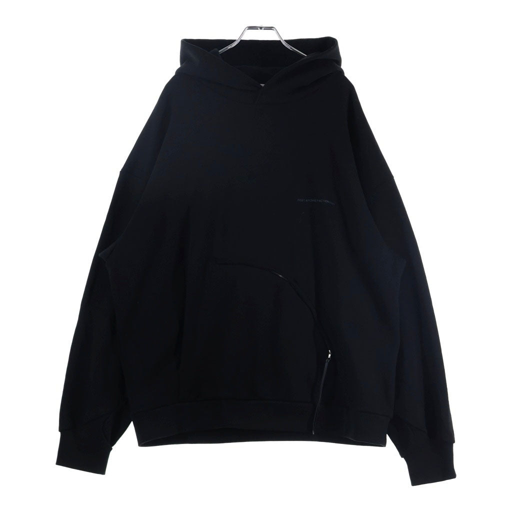 POST ARCHIVE FACTION(ポストアーカイブファクション) 8.0 HOODIE CENTER スウェットフーディー プルオーバーパーカー ブラック 8.0THC-B