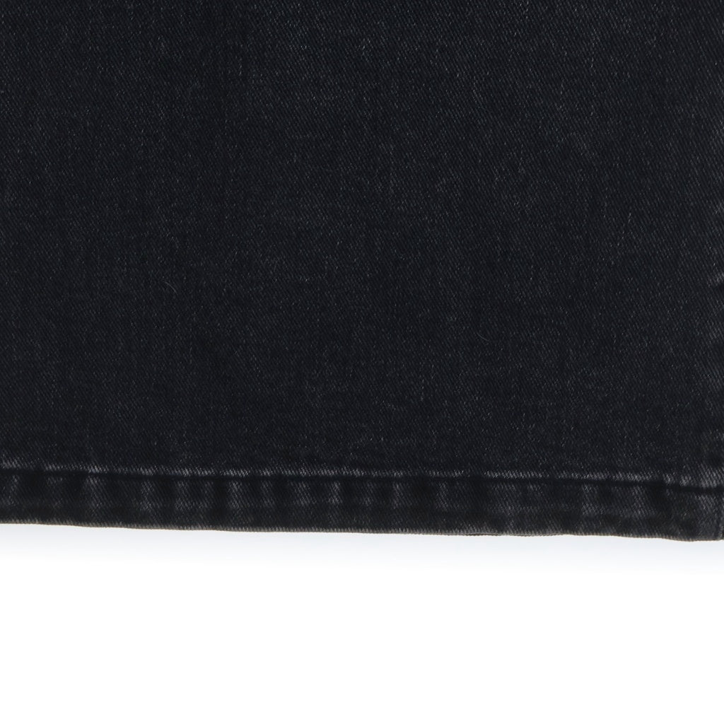NO BRAND(ノーブランド) 【HOPE】25AW SKID JEANS CHIPPED BLACK スキッドジーンズ デニムパンツ ブラック 55289247