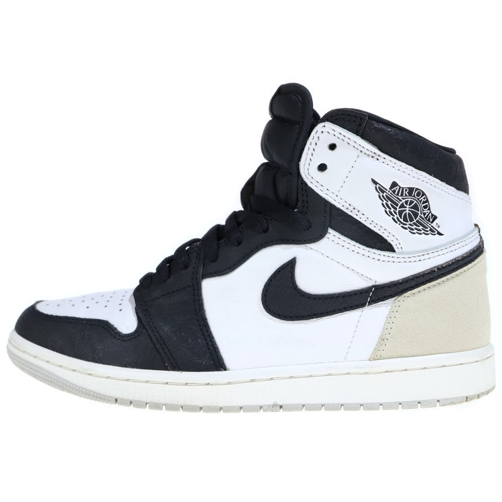 NIKE(ナイキ) AIR JORDAN 1 HIGH OG Bleached Coral 555088-108 エアジョーダン 1 ブリーチド コーラル ハイカットスニーカー グレー US8.5/26.5cm