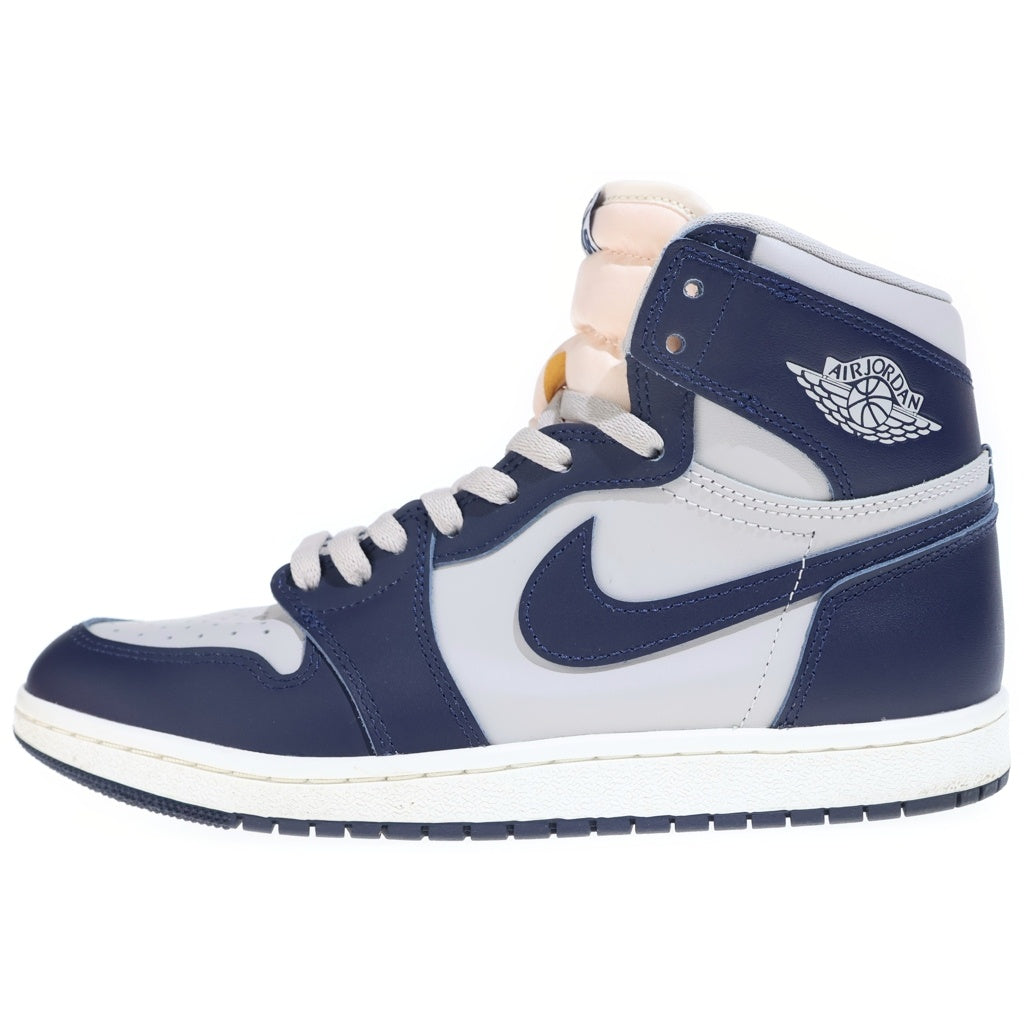 NIKE(ナイキ) AIR JORDAN 1 HIGH 85 GEORGETOWN BQ4422-400 エアジョーダン1 ジョージタウン ハイカットスニーカー US8.5/26.5cm ネイビー/グレー