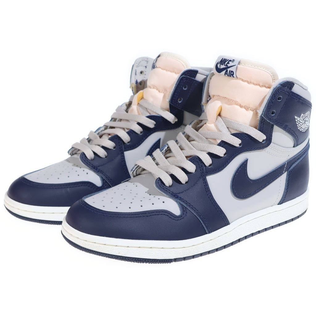 NIKE(ナイキ) AIR JORDAN 1 HIGH 85 GEORGETOWN BQ4422-400 エアジョーダン1 ジョージタウン ハイカットスニーカー US8.5/26.5cm ネイビー/グレー