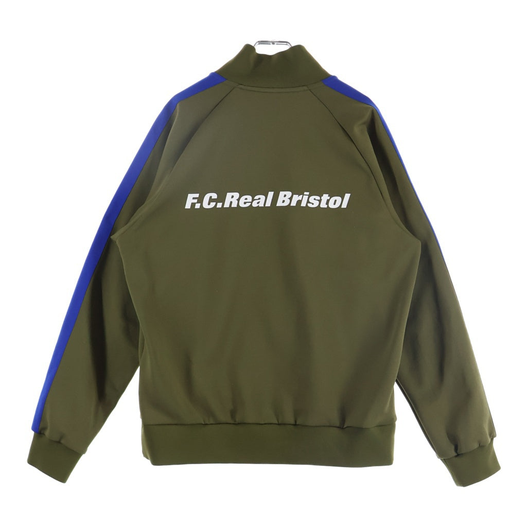 F.C.R.B./F.C.Real Bristol/FCRB(エフシーアールビー/エフシーレアルブリストル) 20AW TRAINING JERSEY BLOUSON トレーニングジャージブルゾン カーキ FCRB-202019