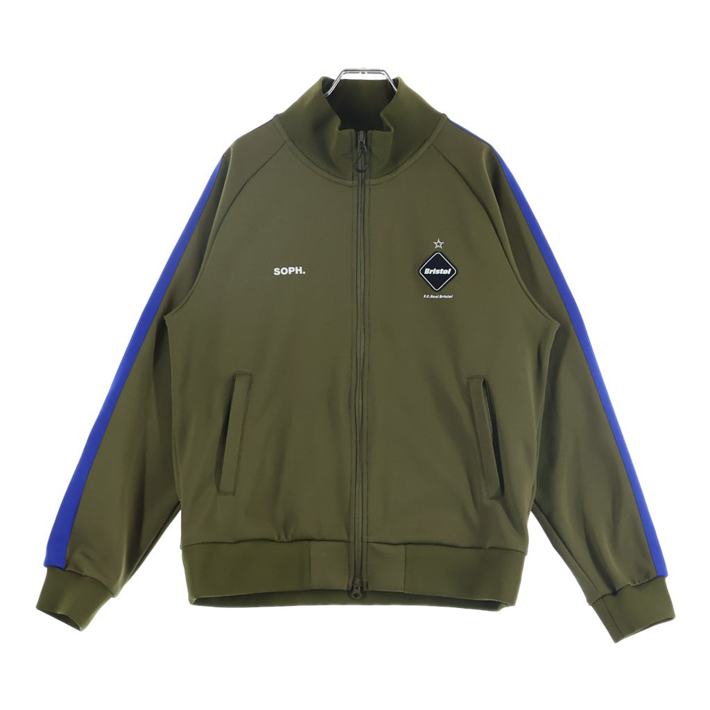 F.C.R.B./F.C.Real Bristol/FCRB(エフシーアールビー/エフシーレアルブリストル) 20AW TRAINING JERSEY BLOUSON トレーニングジャージブルゾン カーキ FCRB-202019