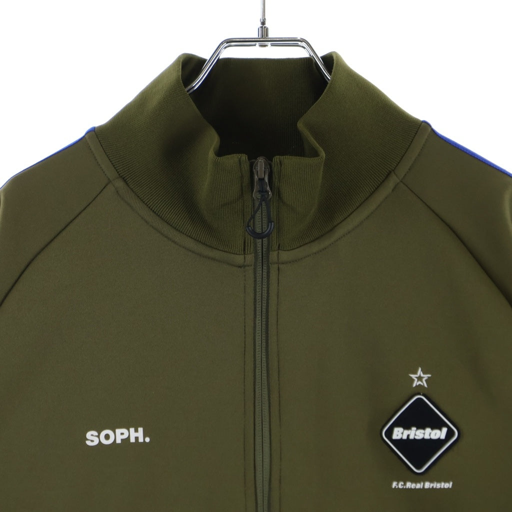 F.C.R.B./F.C.Real Bristol/FCRB(エフシーアールビー/エフシーレアルブリストル) 20AW TRAINING JERSEY BLOUSON トレーニングジャージブルゾン カーキ FCRB-202019