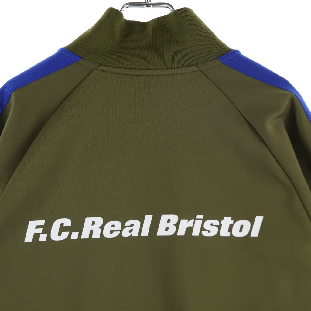 F.C.R.B./F.C.Real Bristol/FCRB(エフシーアールビー/エフシーレアルブリストル) 20AW TRAINING JERSEY BLOUSON トレーニングジャージブルゾン カーキ FCRB-202019