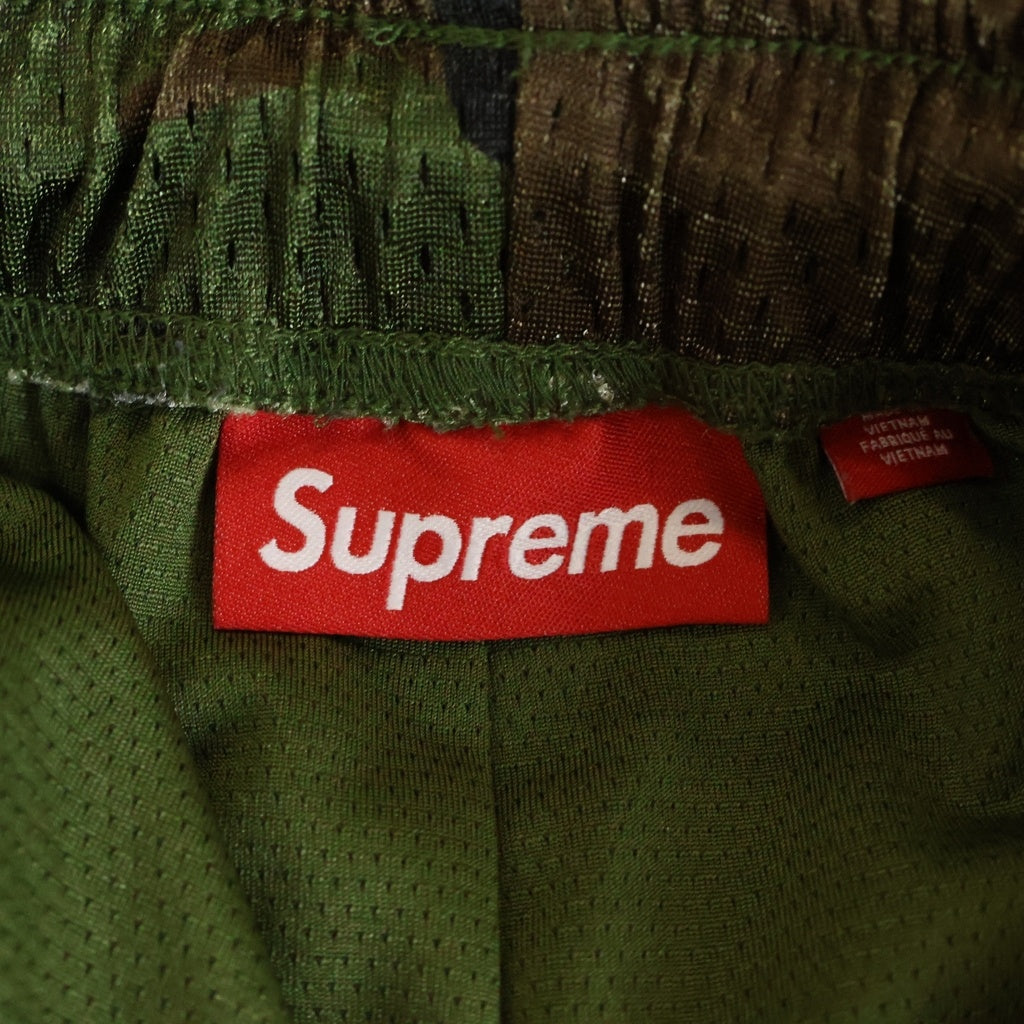 SUPREME(シュプリーム) 26SS Small Box Baggy Mesh Short Woodland Camo スモールボックスバギーメッシュショーツ ウッドランドカモ グリーン/ブラウン
