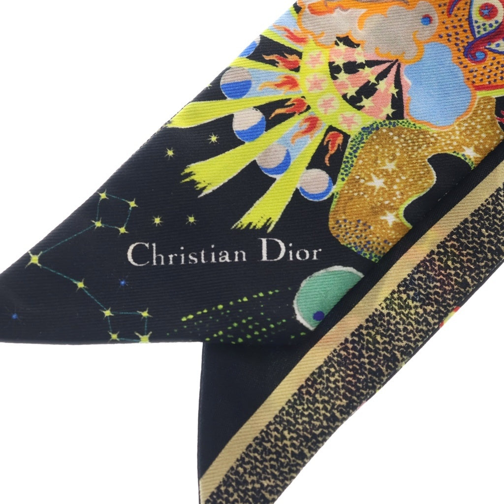 Christian Dior(クリスチャンディオール) 総柄 ミッツァ シルクスカーフ 24ZOF106I610 マルチカラー レディース