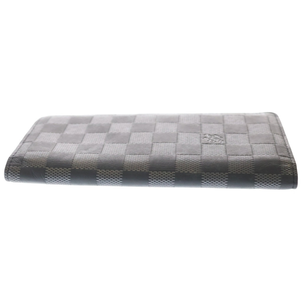 LOUIS VUITTON(ルイヴィトン) ダミエ アンフィニ ポルトフォイユ ブラザ 長財布 N63010 ブラック/シルバー