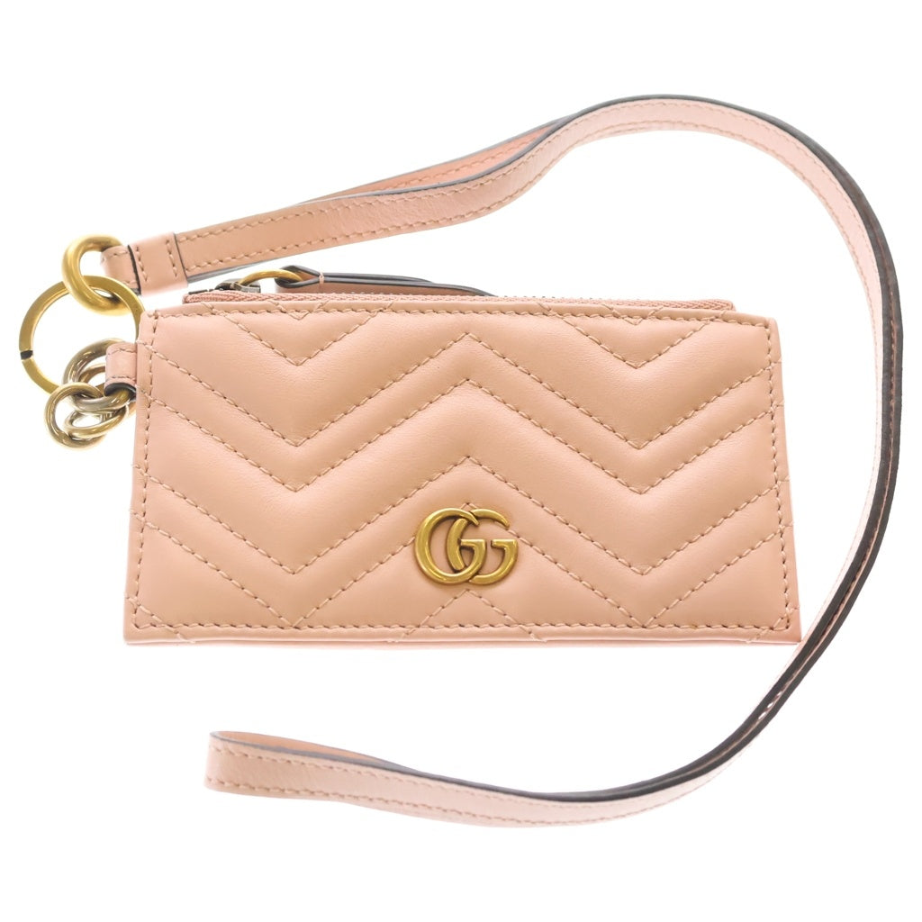 GUCCI(グッチ) GGマーモント コインケース カードケース パスケース 546582 ピンク レディース