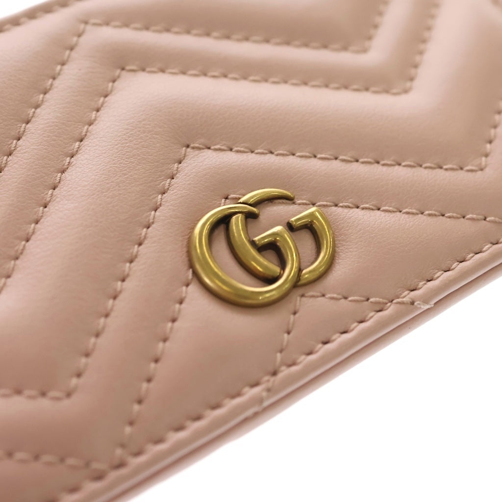 GUCCI(グッチ) GGマーモント コインケース カードケース パスケース 546582 ピンク レディース