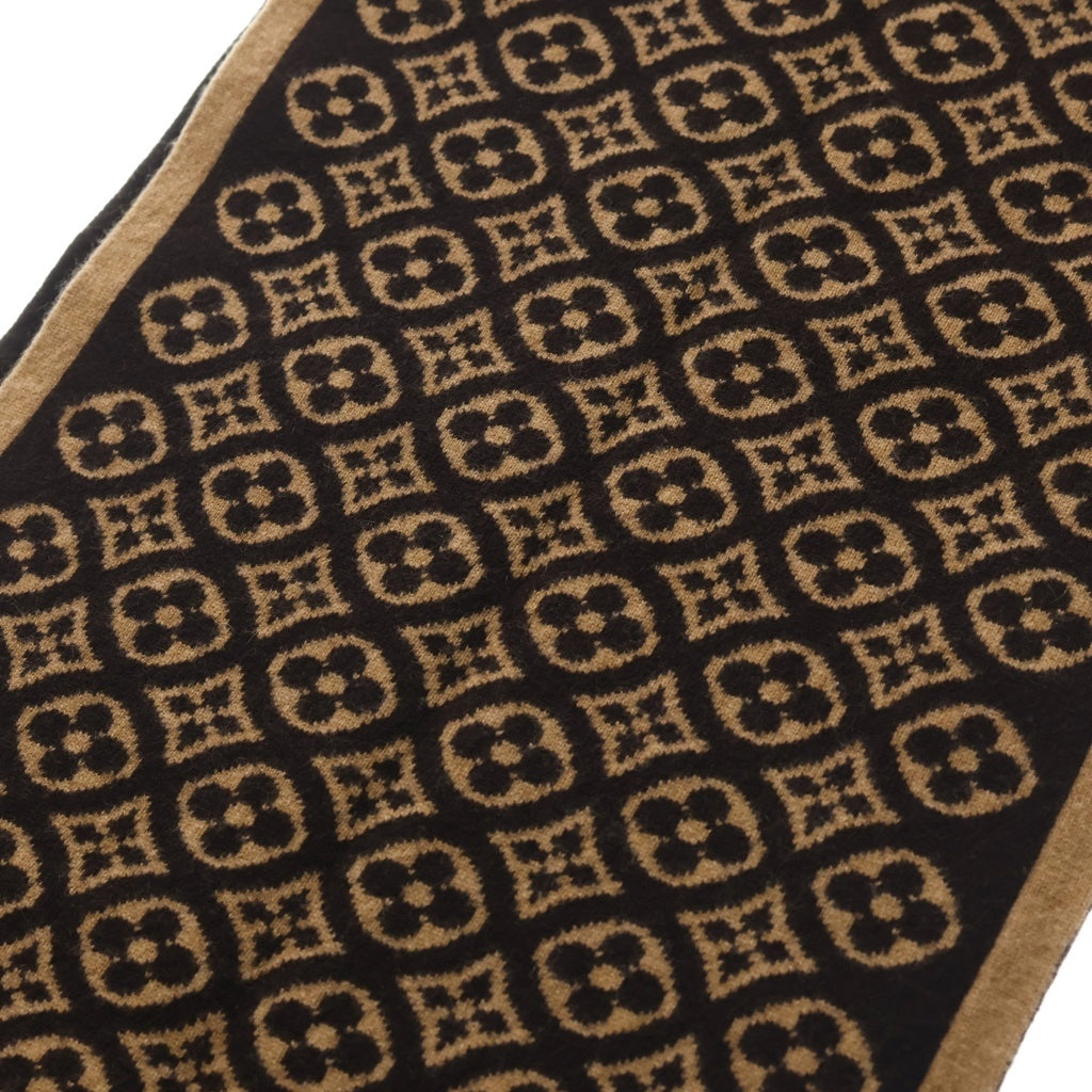 LOUIS VUITTON(ルイヴィトン) エシャルプ スキー モノグラム カシミヤ マフラー M71952 ブラウン/ベージュ