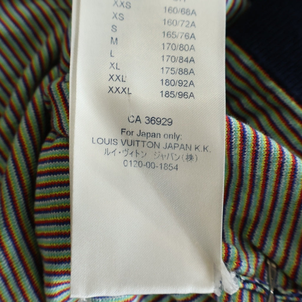 LOUIS VUITTON(ルイヴィトン) 20AW ドロップニードルモノグラム ニット クルーネックニット RM202Q TBV HIN44W ネイビー