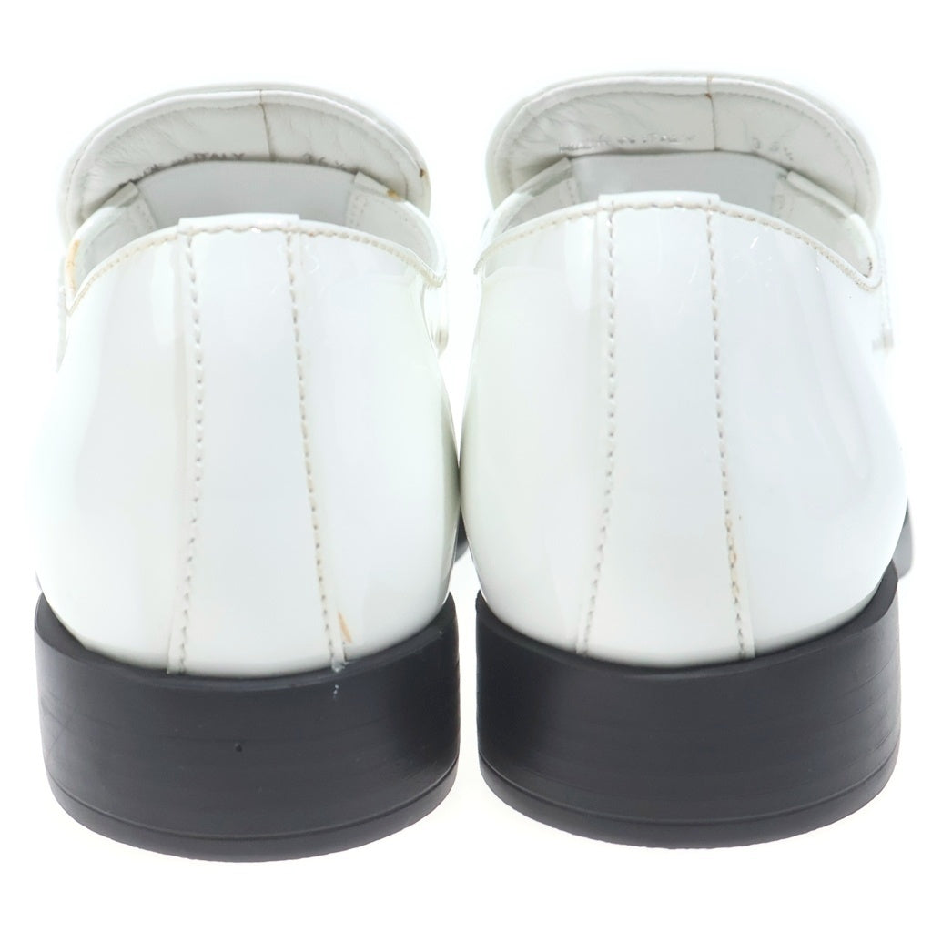 PRADA(プラダ) トライアングルロゴ ローファー レディース 1D329N ホワイト