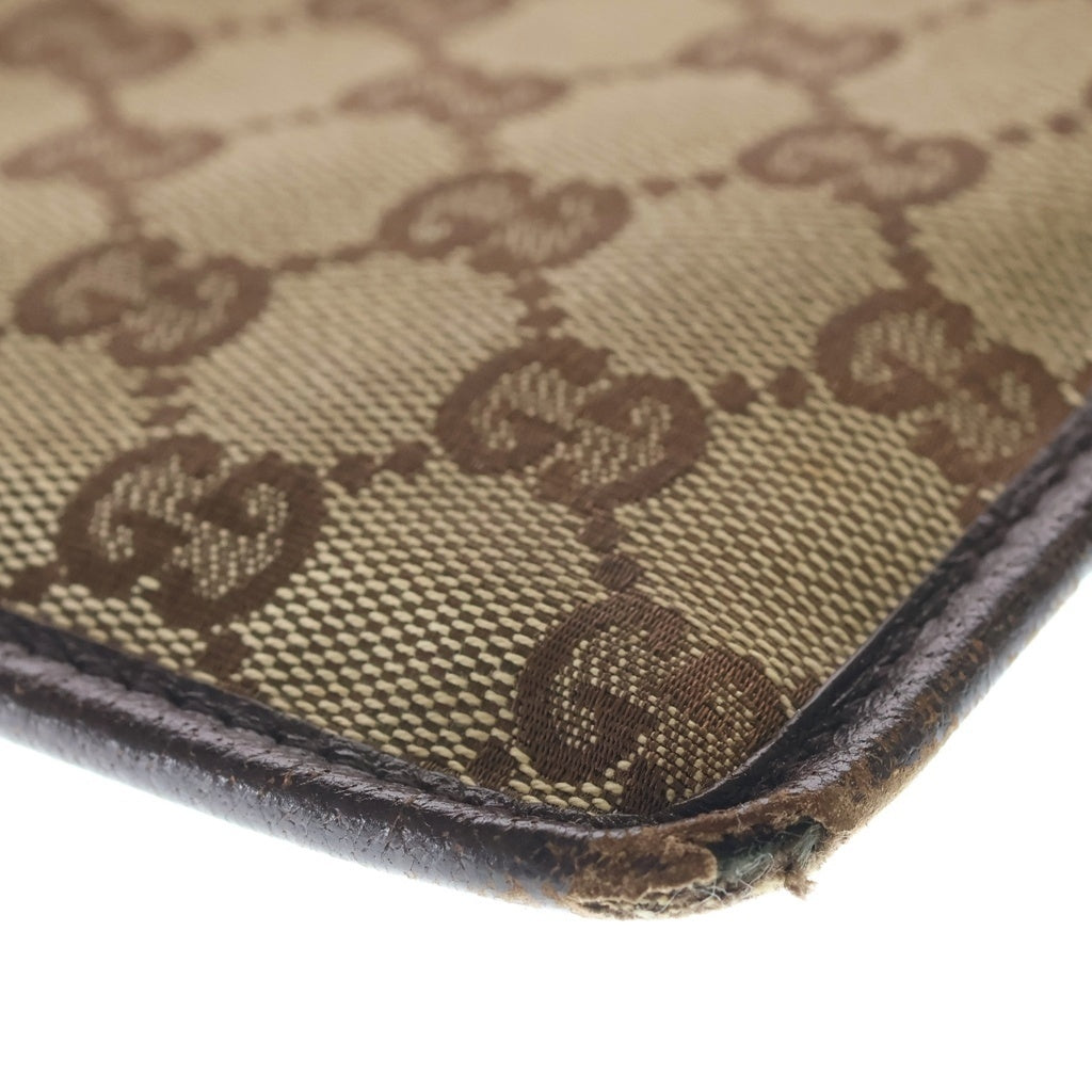 GUCCI(グッチ) GG キャンバス ショルダーバッグ ブラウン 27639