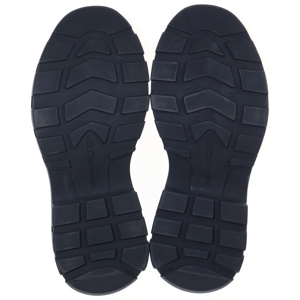 Alexander McQueen(アレキサンダーマックイーン) TREAD SLICK LOW LACE UP GRAFFITI グラフィック ローカットスニーカー 682423 ブラック 682423 箱付