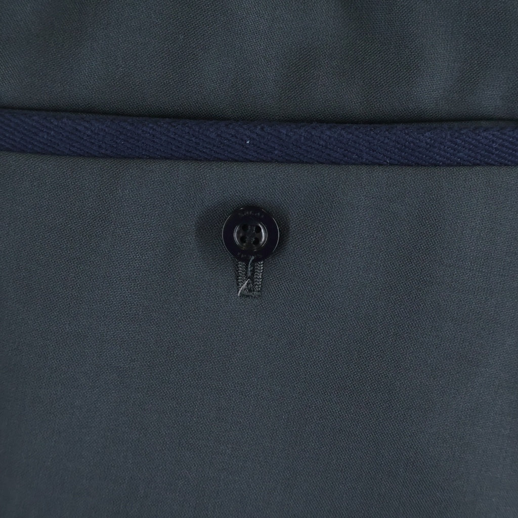 Sacai(サカイ) 1タックスラックス ロングパンツ 23-03123M グレー