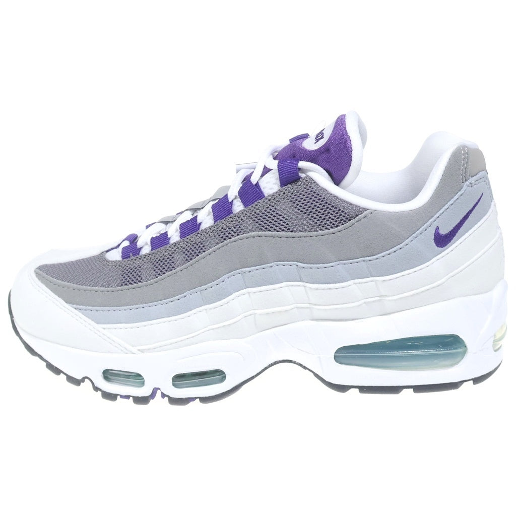 NIKE(ナイキ) Women's Air Max 95 OG Big Bubble Grape HJ5996 100 ウィメンズ エアマックス95 OG ビッグバブル グレープUS7.5/24.5cm ホワイト/グレー レディース