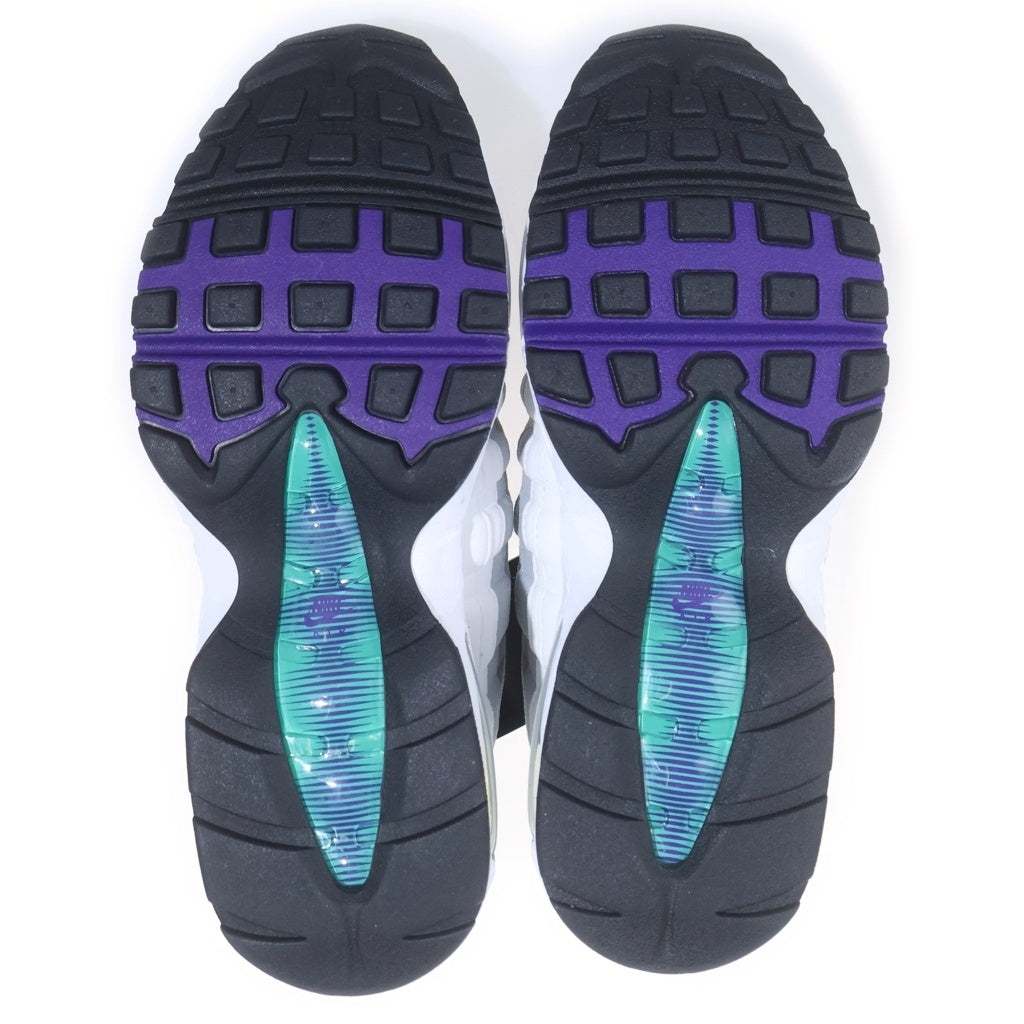 NIKE(ナイキ) Women's Air Max 95 OG Big Bubble Grape HJ5996 100 ウィメンズ エアマックス95 OG ビッグバブル グレープUS7.5/24.5cm ホワイト/グレー レディース
